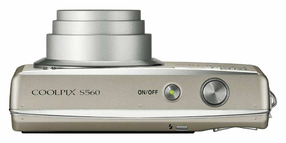 MEGAPIKSLER: Nikon Coolpix S560 har 10 megapikslers oppløsning.
