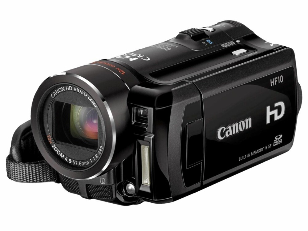 TRYGT VALG: Du gjør ingen feil om du velger HF10 fra Canon som videokamera. Bare husk på å ha en strategi for å lagre innholdet på minnekortet på et trygt sted.