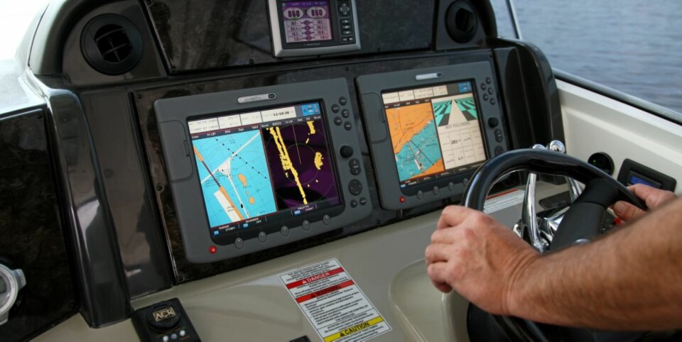 Sikten er godkjent takket være godt dimensjonerte ruter og lite reflekser fra et grått dashbord