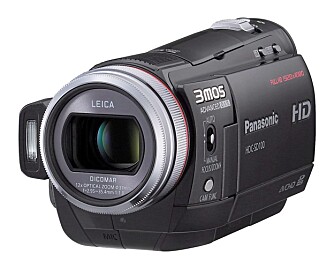 FORNUFTIG PRIS: Panasonic HDC-SD100 koster rundt 6.000 kroner, noe som gjør det til et relativt rimelig HD-kamera.