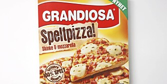 Grandiosa Speltpizza (skinke og mozzarella) fikk 778 poeng
