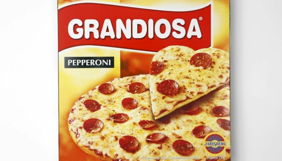 Grandiosa Pepperoni fikk 778 poeng av 2000 mulige.