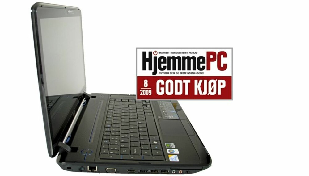 FULLTREFFER: Denne PC-serien fra Acer har også tidligere gjort det godt i våre tester. 5935G er ikke noe unntak.