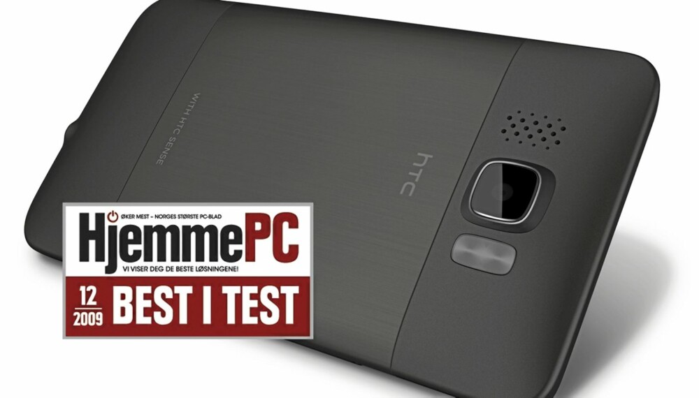 TOPPKARAKTER: HTC HD2 går utenpå de fleste andre mobiltelefoner i vår test av premium mobiler.