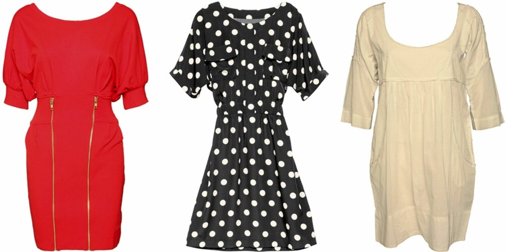 FRA VENSTRE: French Connection (kr 895), HogM (kr 299), Day Birger et Mikkelsen (kr 1199). FRA VENSTRE: French Connection (kr 895), HogM (kr 299), Day Birger et Mikkelsen (kr 1199).