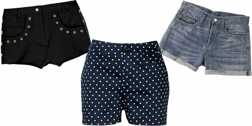 FRA VENSTRE: Adidas by Stella McCartney (kr 1077), Cubus (kr 199), Levi's 501 (kr 899). FRA VENSTRE: Adidas by Stella McCartney (kr 1077), Cubus (kr 199), Levi's 501 (kr 899).