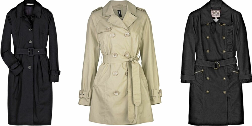 FRA VENSTRE: Paul & Joe Sister (kr2240), Cubus (kr 499), Juicy Couture (kr 3332). FRA VENSTRE: Paul & Joe Sister (kr2240), Cubus (kr 499), Juicy Couture (kr 3332).
