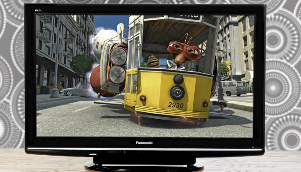 Panasonic TX-P42S10: Her får du mye for pengene. Best på sortnivå samtidig som den er svært prisgunstig.