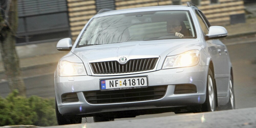 KLASSISK: Skoda Octavia har klassiske stasjonsvognformer. KLASSISK: Skoda Octavia har klassiske stasjonsvognformer.