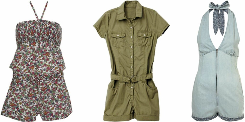 FRA VENSTRE: Warehouse (kr 335), H&M (kr 149), Topshop (kr 426). FRA VENSTRE: Warehouse (kr 335), H&M (kr 149), Topshop (kr 426).