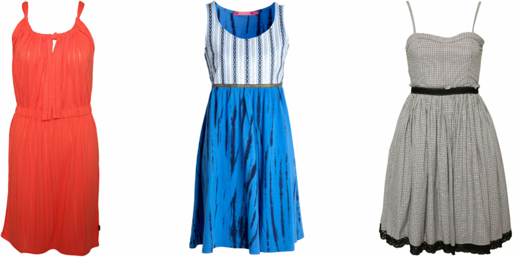 FRA VENSTRE: WESC (kr 799), Indiska (kr 299) Mango (kr 699). FRA VENSTRE: WESC (kr 799), Indiska (kr 299) Mango (kr 699).