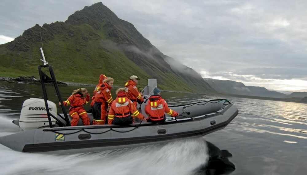 HAVSAFARI: Dra på guidet tur i frisk sjøluft utenfor Ålesund.