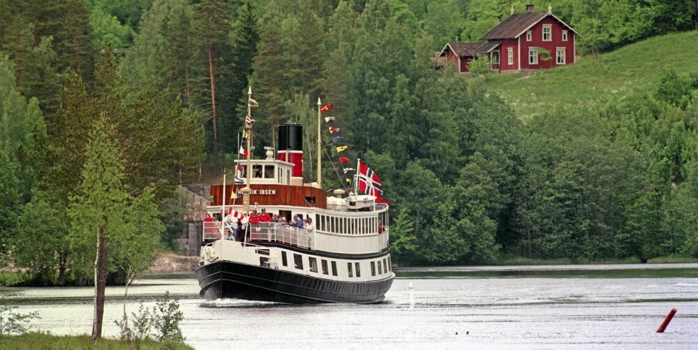 BANDAK: Telemarkskanalen ble i sin tid kalt «Verdens åttende vidunder». Det tok 150 mann fem år å bygge den.