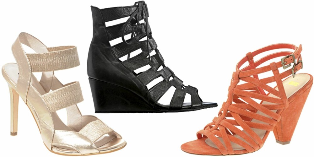 FRA VENSTRE: Oasis (kr 567), Bianco (kr 900), Asos (kr 359). FRA VENSTRE: Oasis (kr 567), Bianco (kr 900), Asos (kr 359).