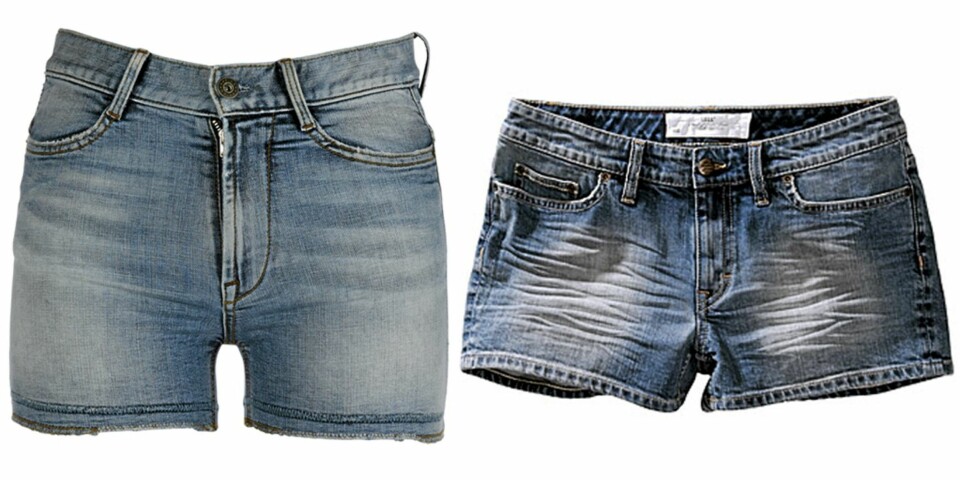 FRA VENSTRE: Only (kr 300), H&M (kr 199).