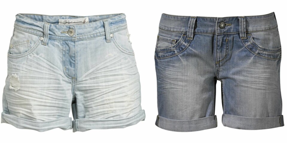FRA VENSTRE: Ellos (kr 245), Esprit (kr 499).