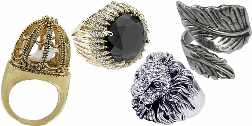 FRA VENSTRE: Topshop (kr 98), Accessorize (kr 199), Glitter (kr 119), Bik Bok (kr 49). FRA VENSTRE: Topshop (kr 98), Accessorize (kr 199), Glitter (kr 119), Bik Bok (kr 49).