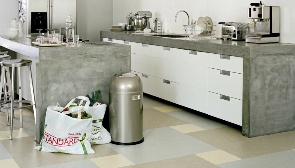 NY OG KUL. Med nye, trendy farger oppleves ikke linoleum lenger som et gammeldags materiale. NY OG KUL. Med nye, trendy farger oppleves ikke linoleum lenger som et gammeldags materiale.