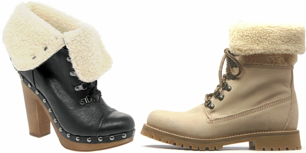 FRA VENSTRE: Asos (kr 659), Bianco (kr 800). FRA VENSTRE: Asos (kr 659), Bianco (kr 800).