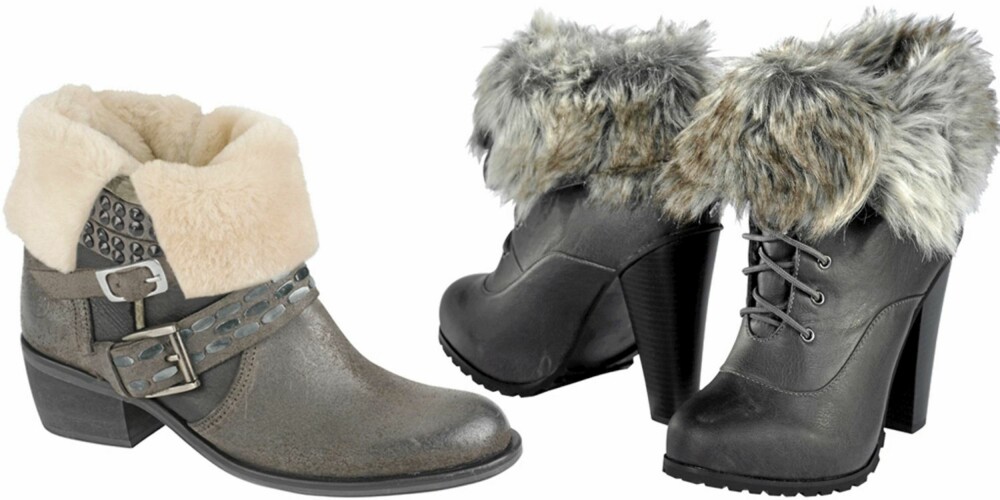 FRA VENSTRE: Bronx (kr 1400), Ellos (kr 449). FRA VENSTRE: Bronx (kr 1400), Ellos (kr 449).