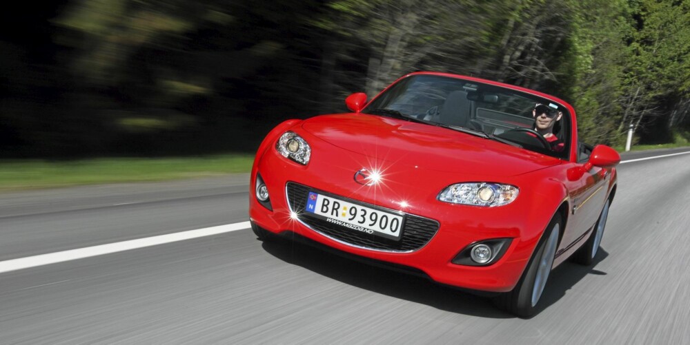 MYE FOR PENGENE: Mazda Mx-5 er sportsbilen som gir deg mest for pengene til dags dato.