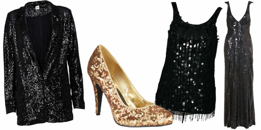 FRA VENSTRE: Blazer fra Object (kr 635), sko fra Next (kr 265), topp fra Only (kr 359), fotsid kjole fra Topshop (kr 3725). FRA VENSTRE: Blazer fra Object (kr 635), sko fra Next (kr 265), topp fra Only (kr 359), fotsid kjole fra Topshop (kr 3725).