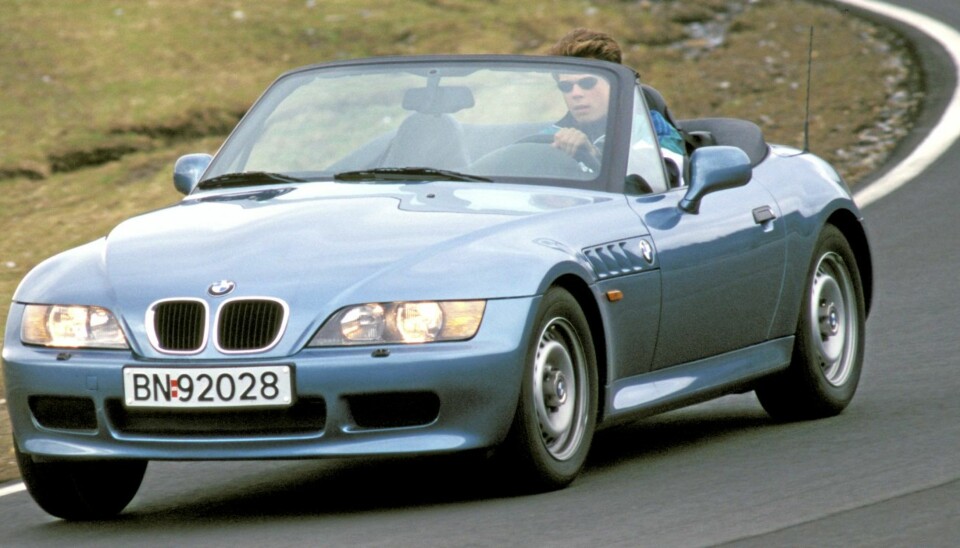 LITEN OG NETT: BMW Z3 var det bayerske svaret på Mazda MX-5