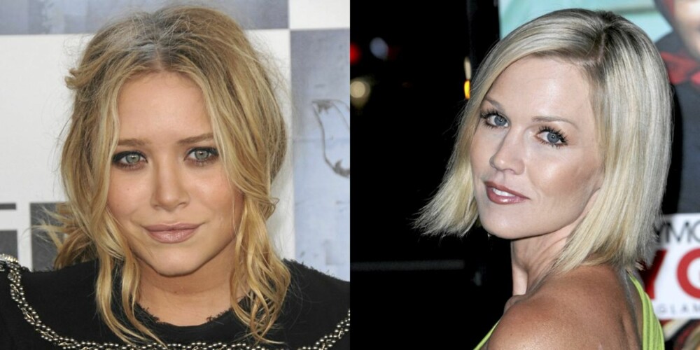 FARGEVALG: Har du varm hudtone som Mary-Kate Olsen - gå for varme toner i hårfargene. Har du kald hudtone slik som Jennie Garth, gå for kjølige nyanser på håret. FARGEVALG: Har du varm hudtone som Mary-Kate Olsen - gå for varme toner i hårfargene. Har du kald hudtone slik som Jennie Garth, gå for kjølige nyanser på håret.