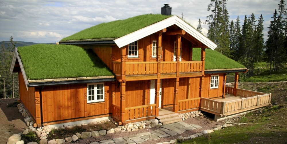 TRADISJON: Femund-hytta er en av bestselgerne til Norgeshus. Den signaliserer en flott norsk hyttesmak som minner om storgardene og tradisjoner, mener sosialantropolog Gunn-Helen Øye.