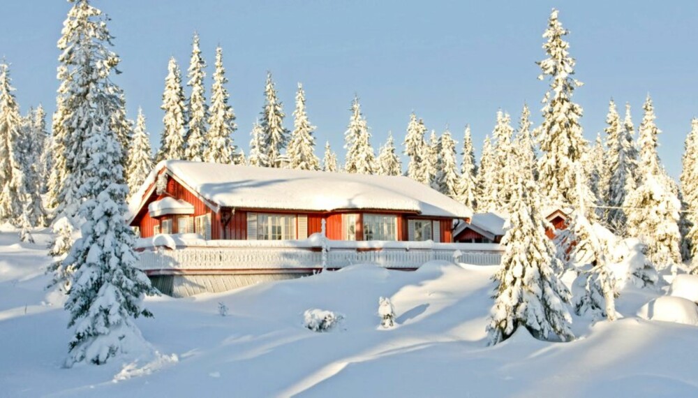 UNDER TAKST: Denne hytta på Nordseter i Lillehammer kommune ble solgt for 1.250 000 kroner. Taksten var på 1.350 000.