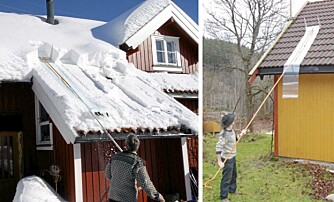 SNOWING: Takmåke produsert av Ekelund Smed. Kr 1500 SNOWING: Takmåke produsert av Ekelund Smed. Kr 1500
