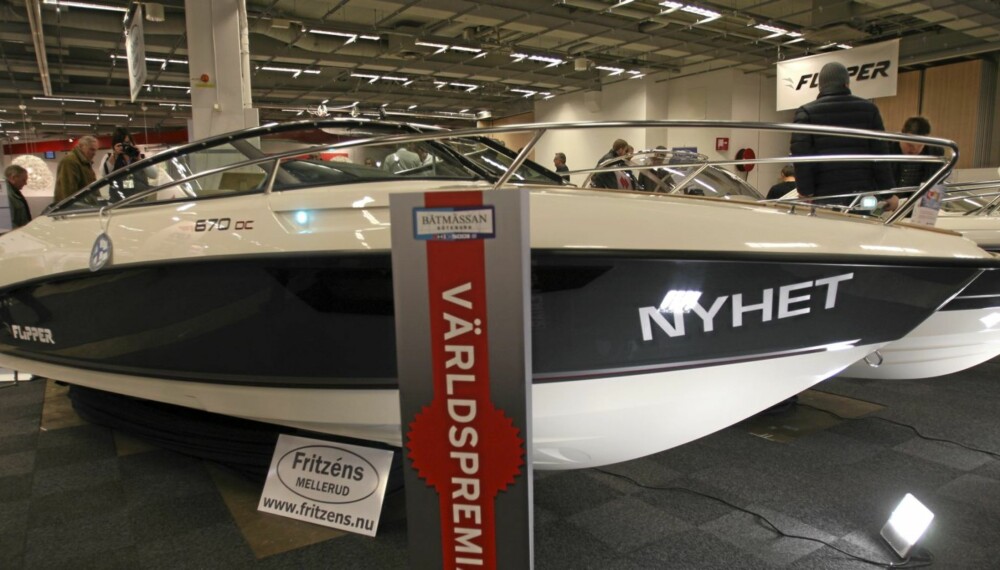 NYTT DESIGN: Den nye Flipper 670 DC har fått et helt nytt design i forhold til sine forgjengere. NYTT DESIGN: Den nye Flipper 670 DC har fått et helt nytt design i forhold til sine forgjengere.