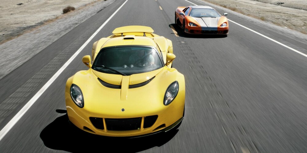 SUPERBILER: Hennessey Venom GT og SSC Ultimate Aero