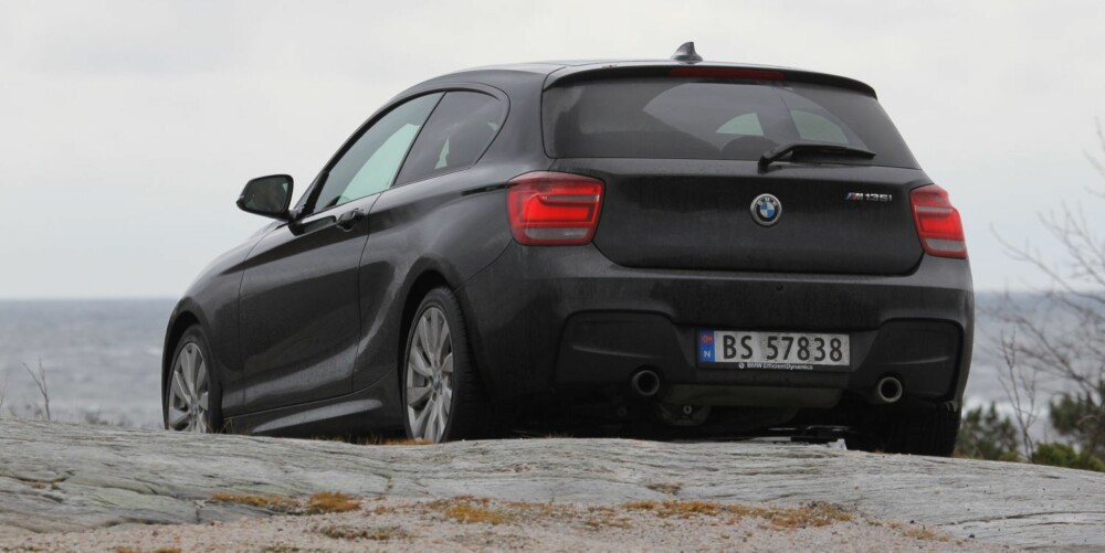 PASSE: BMW M135i ser tøff ut, men bilen er på ingen måte overstylet. PASSE: BMW M135i ser tøff ut, men bilen er på ingen måte overstylet.