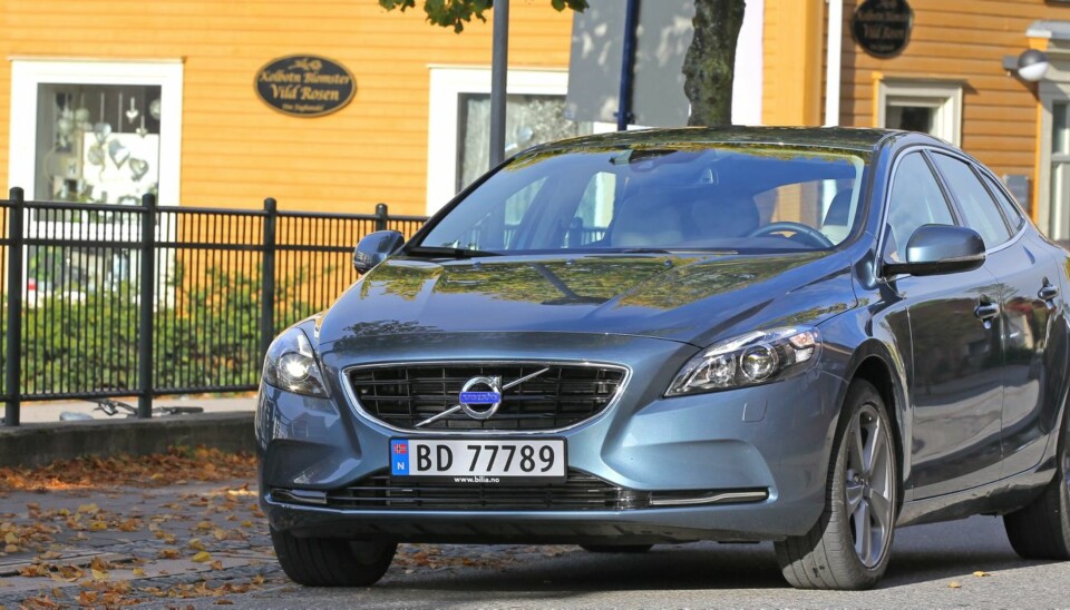 BRA INNGANGSMODELL. Volvo V40 D2 koster fra 250 000 kroner. Til 300 000 får du en enda trivligere versjon.
