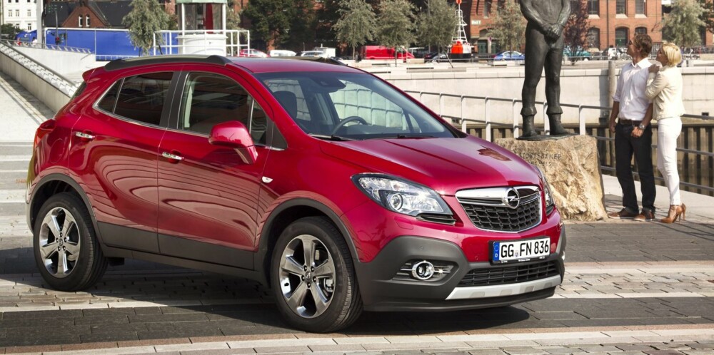...., men det er som kjapp og lettkjørt bybil den har sin sterkeste side. FOTO: Opel ...., men det er som kjapp og lettkjørt bybil den har sin sterkeste side. FOTO: Opel