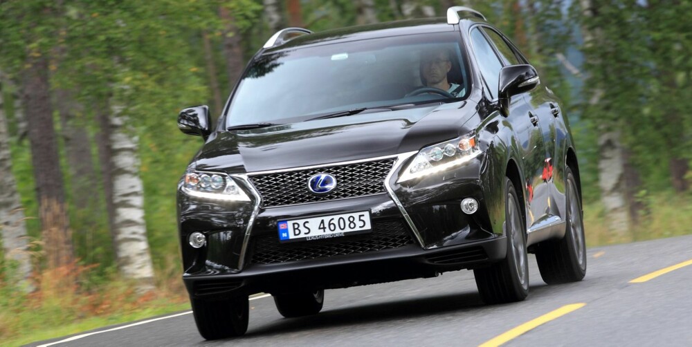 DAGENS VERSJON: Lexus RX 450h. FOTO: Egil Nordlien, 