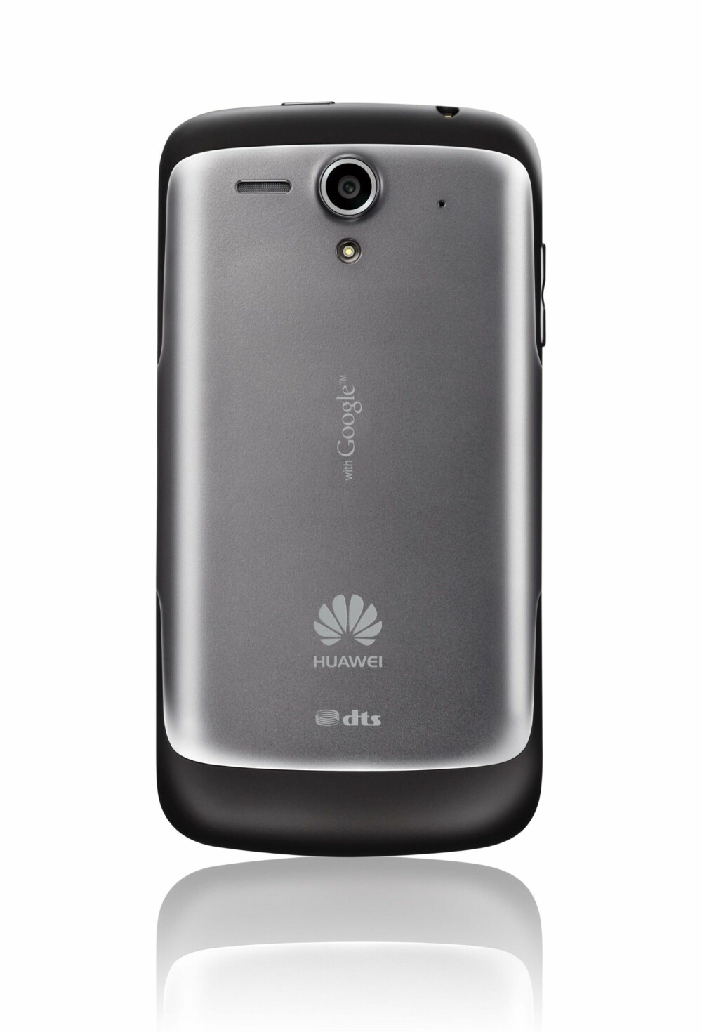 PLAST: Huawei U8815 Ascend G300 har plastdeler som forsøker å ligne på metall. Mobilen er ikke like stiv som de dyreste modellene, men med normalt forsiktig bruk er Huawei U8815 Ascend G300 solid nok.