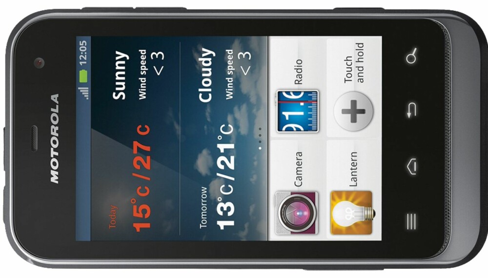 MINI: Jakter du på en kompakt og enkel mobil med lang batterilevetid? Sjekk ut Motorola Defy Mini.