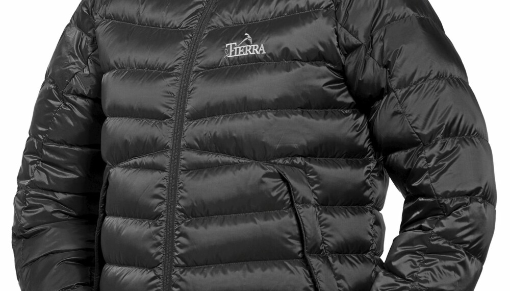 UTEN HETTE: Tierra Ace Down Jacket er det beste valget i denne prisklassen om du ikke ønsker/trenger hette på jakken.