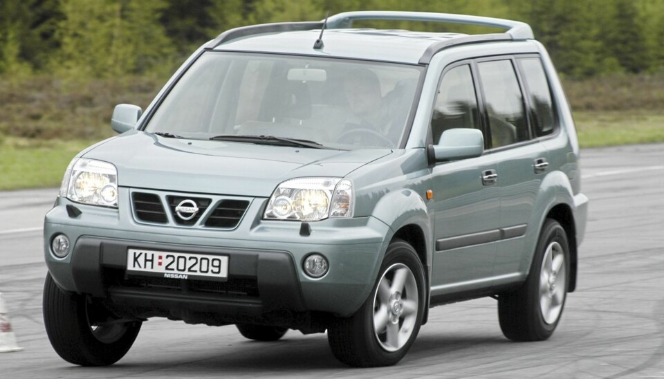 STABIL: Ikke alle Nissan X-Trail er utstyrt med ESP, men er en tryggere bil med det utstyret på plass.