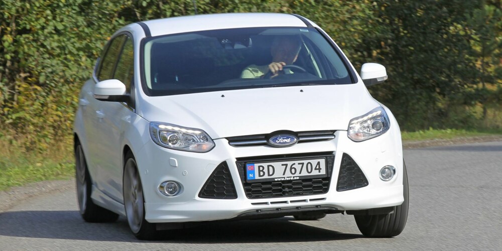 MESTEREN: Ford Focus er fortsatt kjøremesteren. MESTEREN: Ford Focus er fortsatt kjøremesteren.