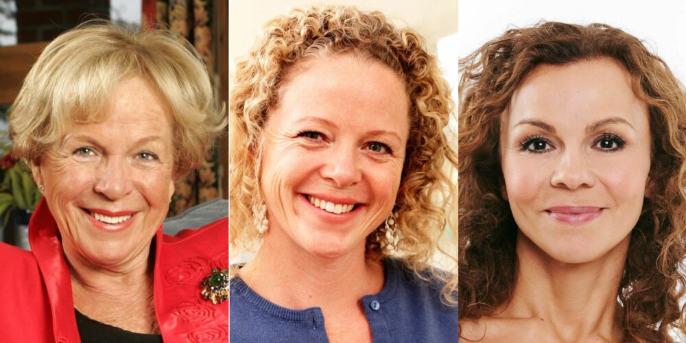 MAT OG MOSJON: F.v. Grete Roede, Jeanette Roede og Kari Jaquesson er enige: Mindre mat og mer mosjon gir en slankere figur. MAT OG MOSJON: F.v. Grete Roede, Jeanette Roede og Kari Jaquesson er enige: Mindre mat og mer mosjon gir en slankere figur.