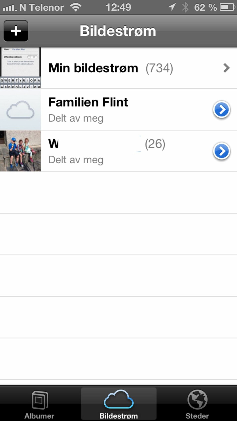 DEL BILDER: Delte bildestrømmer i iOS er en veldig effektiv måte å dele bilder på - samtidig som du har en viss kontroll.