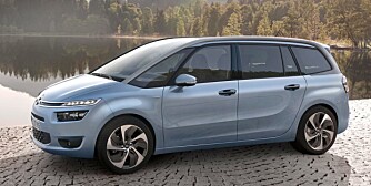 STOREBROR: Citroën C4 Grand Picasso. FOTO: Citroën