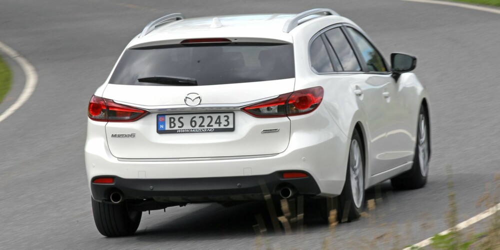 I TEST: Mazda 6. FOTO: Petter Handeland