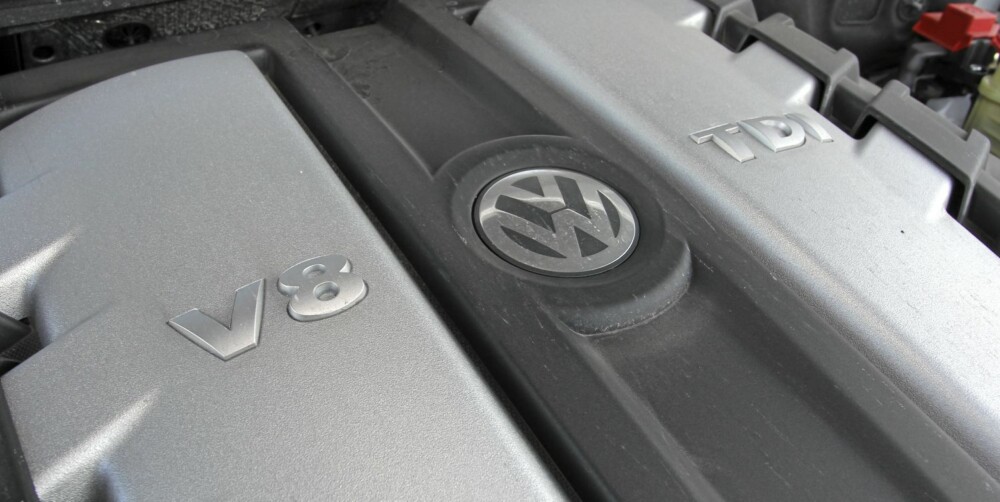 MUSKELMOTOR: En ordentlig dunderdiesel setter skikkelig fart på VW Touareg V8 TDI MUSKELMOTOR: En ordentlig dunderdiesel setter skikkelig fart på VW Touareg V8 TDI