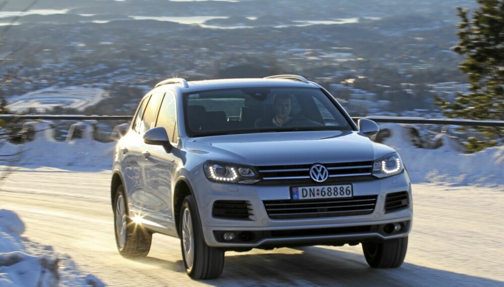 ULV, ULV: VW Touareg med V8-motor ser snill ut, men går som en kule. ULV, ULV: VW Touareg med V8-motor ser snill ut, men går som en kule.