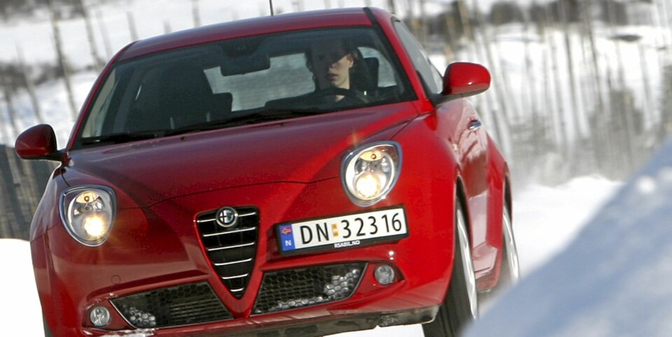 Lekkert oppsyn i Alfa Mito.