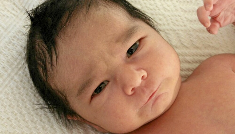 BABY 2 UKER: Med en to uker gammel baby opplever du noe nytt hele tiden.
